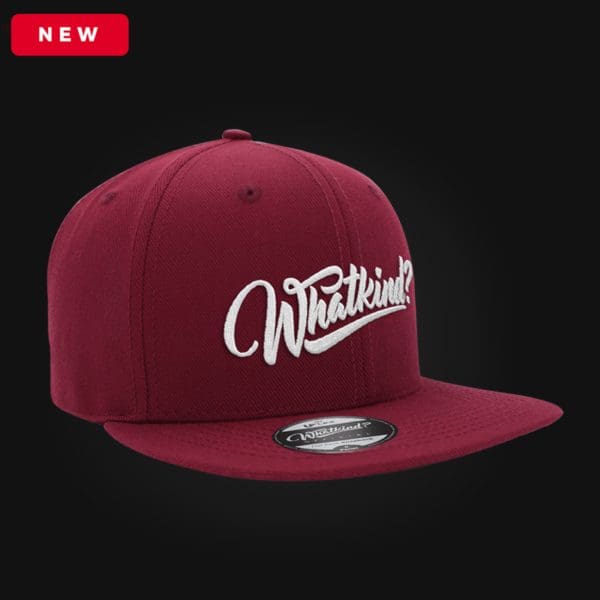 Grown Ones Snapback Cap - Burgundy
